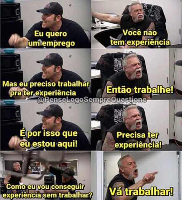 Preciso de Emprego